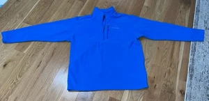 Pullover Columbia Para Hombres X-Grande Azul Polar Media Cremallera Exterior Senderismo Bolsillo en el Pecho - Imagen 1 de 9
