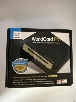 PenPower WorldCard Pro WCU02A Multi-Platform  Business Card Reader - Image 1 of 4