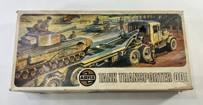 AIRFIX SCAMMEL TANK TRANSPORTER 00 SCALE MODEL KIT montaggio VINTAGE OLD 02301 6 - Immagine 1 di 4