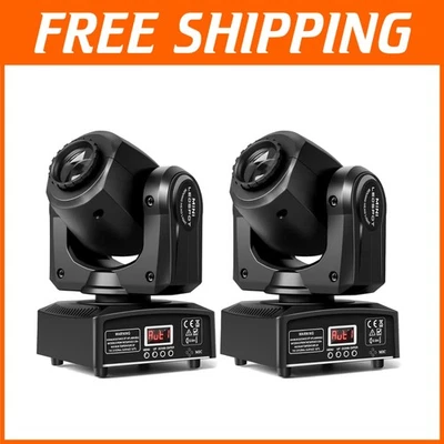 Professional DMX 512 Moving Head Lights - 8 Colors & Sound Activated Fun - Image 1 of 4