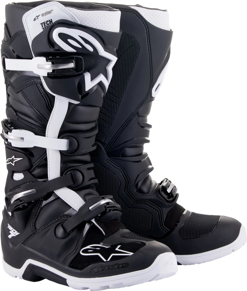 Alpinestars 2012620-12-12 Tech 7 Enduro Drystar Boots 12 Black/White - Imagem 1 de 1