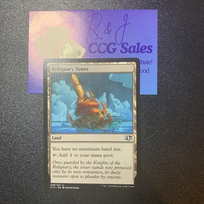 MTG - Reliquary Tower - Commander 2014 - Near Mint - Image 1 of 2