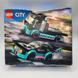 LEGO CITY 60406 Set Camion Auto da Corsa e Porta Auto - Foto 1 di 6