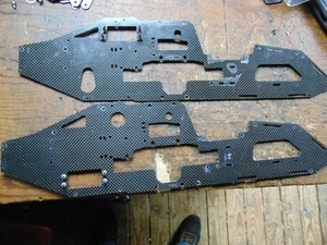 GAUI X7 FIBRA DI CARBONIO SUPERIORE TELAIO PRINCIPALE LATI - Foto 1 di 1