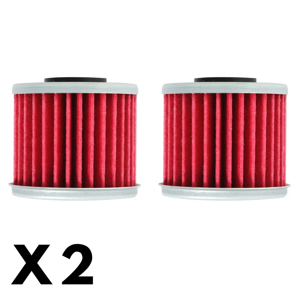 2 Pack K&N Oil Filter for Honda GL1800 Goldwing Tour 2018-2021 (KN117) - Image 1 of 1