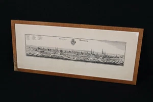 BRUNSVICA Brunswick - Grabado en acero detrás de cristal - 31 x 71 cm - ¡solo recogida! - Imagen 1 de 4