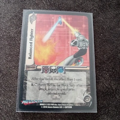2014 Universal Fighting System Megaman Balanced Fighter #MM02 C 132/144 - Image 1 of 2