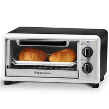 Toastmaster 4-Slice 10 Liter Toaster Oven 1000W Temp Control TM-104TR Stainless