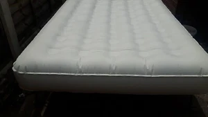 EZ Air Mattress Self-Inflating Air Bed with Built-in Frame, Pump and Wheeled Cas - Picture 1 of 10