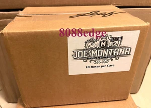 2020 LEAF METAL "JOE MONTANA COLLECTION" FACTORY SEALED CASE (10 BOX/AUTO 1/1?) - Zdjęcie 1 z 3
