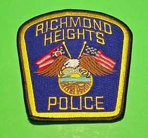 RICHMOND HEIGHTS  OHIO  OH   4 3/8"  POLICE PATCH  FREE SHIPPING!!! - Picture 1 of 1