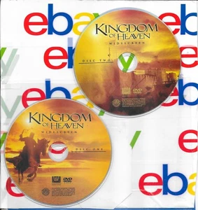 KINGDOM OF HEAVEN-DVD-2005-2 DISC SET-REPLACEMENT DISC ONLY-FAST SHIP WORLDWIDE - Picture 1 of 4