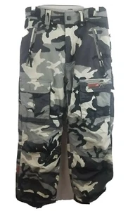  Turbine Performance Boardwear Camo Cargo Snowboard/Ski Pants Youth Medium - Picture 1 of 4