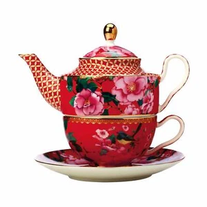 Maxwell & Williams Teas & C's Silk Road Teeservice für 1 Person Cherry Red - Bild 1 von 5