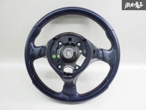 Nissan Genuine OP MOMO C25 Serena Steering Wheel Black Leather 36cm Used - Picture 1 of 10