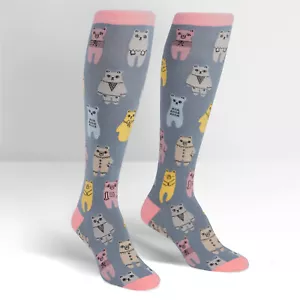 Calcetines hasta la rodilla Sock It To Me para mujer - Bears (Reino Unido 3-8) - Imagen 1 de 2