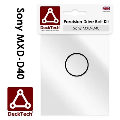 Cintura di ricambio DeckTech™ per Sony MXD-D40 MXDD40 MXD D40 mini caricamento disco