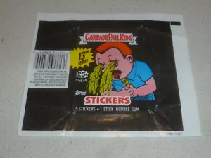 VINTAGE TOPPS GARBAGE PAIL KIDS STICKER WAX BOX PACK WRAPPER 13TH SERIES 13 GPK - Picture 1 of 2