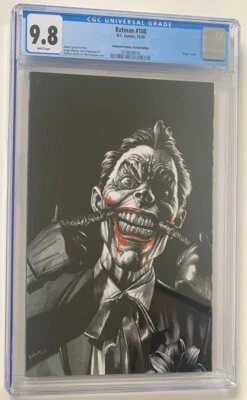 DC Comics Batman #100 Mico Unknown Boceto Virgen Cubierta Calificado 9.8 CGC Cómic Foto 1 de 3