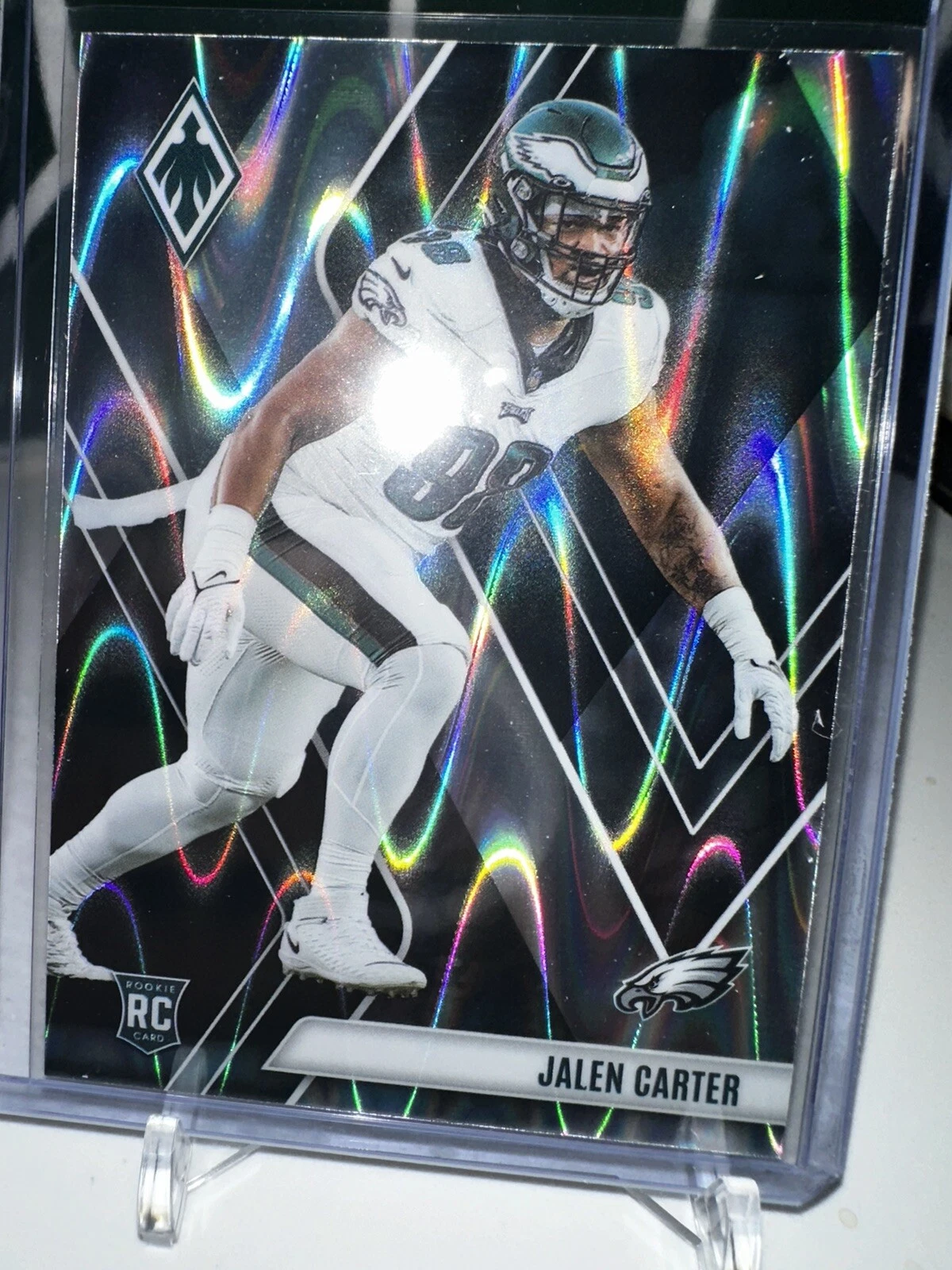 2023 Panini Phoenix Jalen Carter RC Seismic Silver Rookie #143 eagles 🦅