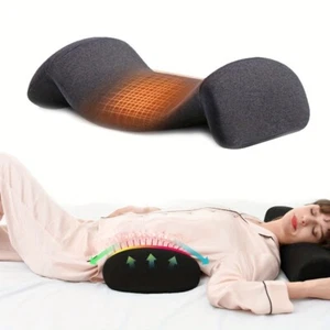 Memory Foam Lumbar Support Sleeping Pillow for Instant Backache &Sciatica Relief - Picture 1 of 14