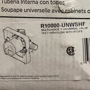 Delta R10000-UNWSHF Universal Mixing Rough-In Valve with Service Stops - Picture 1 of 1