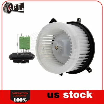 1X Motor de Ventilador e 1X Resistor Para 2008 09-2010 Dodge Grand Caravan Front HVAC - Imagem 1 de 4