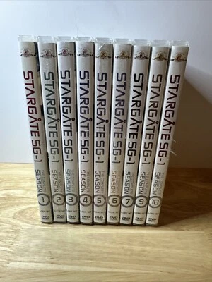 Stargate SG-1 Seasons 1-10 -  DVD Disc Set - Missing Season 8 - Image 1 of 2