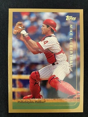 1999 Topps - #159 Mike Lieberthal/Philadelphia Phillies - Image 1 of 2