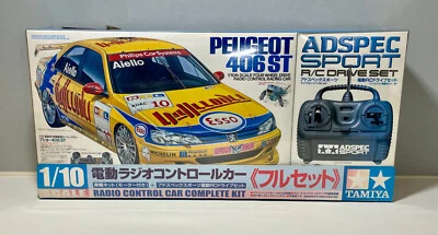 TAMIYA 57011 1/10 R/C PEUGEOT 406 ST (TL-01 Chassis) & ADSPEC SP Complete Kit - Image 1 of 4