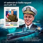 Nuclear Attack Submarine Uss Nautilus Mnh Stamps 2018 Guinea S/S