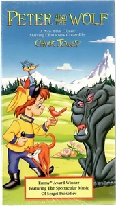 Peter & The Wolf - Factory Sealed VHS (Rare OOP) Kirstie Alley & Lloyd Bridges - Picture 1 of 2
