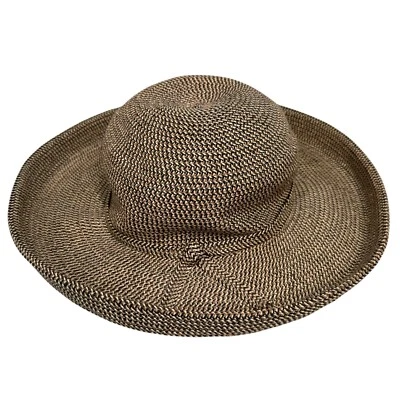 Sombrero para el sol Orvis Kauai Turn Up ala de paja de papel Foto 1 de 4