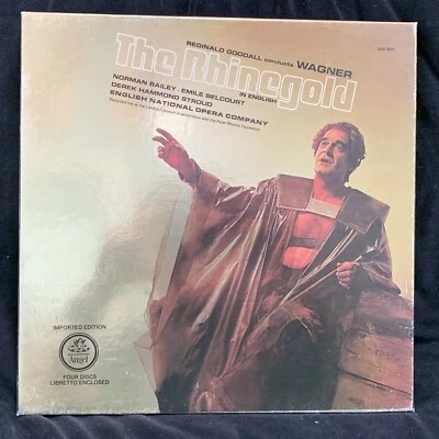 WAGNER The Rhinegold - GOODALL, English - ANGEL QUAD ST 4LP BOX UK - Image 1 of 4