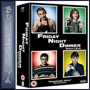 FRIDAY NIGHT DINNER - COMPLETE SERIES 1 2 & 3 *BRAND NEW DVD BOXSET*** - Picture 1 of 2