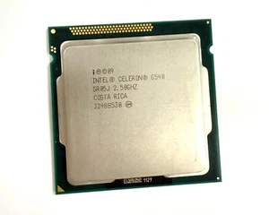 Intel Celeron Dual-Core G540 SR05J 2.50GHz 2MB LGA 1155 Desktop CPU - Picture 1 of 1