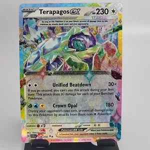 Pokemon Terapagos ex 128/142 Stellar Crown - Picture 1 of 2