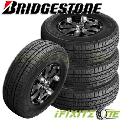 4 Bridgestone Dueler H/L Alenza Plus 275/55R20 111H 80K Mile Truck SUV Tires - Image 1 of 4