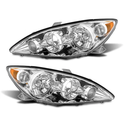 For 2005-2006 Toyota Camry Headlights Halogen Lamps Replacement Pair Foto 1 de 4
