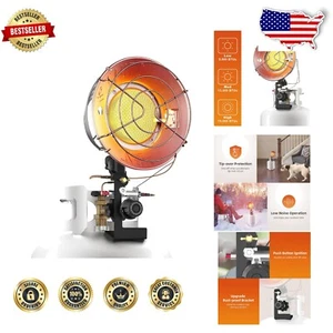 Mini 15,000 BTU Propane Heater for Camping and Outdoor Events - Lightweight - Picture 1 of 9