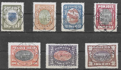 1920 Russia Occ.Finland Kirjasalo Republic/North Ingria/Local🔥used RRR🔥GENUINE - Image 1 of 2