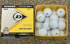 Dunlop DDH Butter Soft 18 Count Golf Balls Plus Top Flight Wood Golf Tees 2.18"