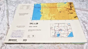 7 Tabla de Pilotaje Táctico TPC L5B-27B Aeronáutica Etiopía Brasil Años 80-1990 - Imagen 1 de 10