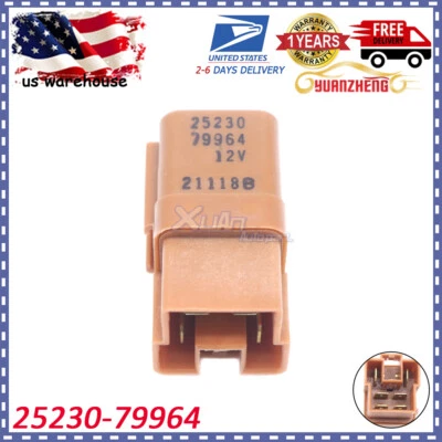 Relé multiuso 25230-79964 252307996A para Nissan Altima Infiniti 6 pinos 12V - Imagem 1 de 4