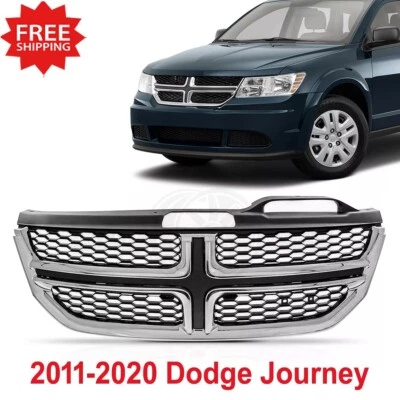 New Grille For 2011-2015 Dodge Journey Textured Black Plastic CH1200362 - Изображение 1 из 4