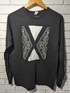 Xclothing Bandana Print Long Sleeve T-shirt Size Medium New w/o Tags - Picture 1 of 4