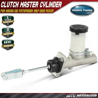 Cilindro maestro de embrague con depósito para camioneta Nissan D21 Pathfinder 1987-1995 Foto 1 de 4