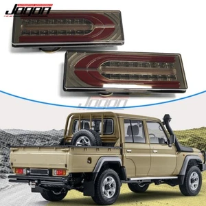 Pair LED Rear Tail Light Lamp For Toyota Land Cruiser J79 LC79 FJ79 HZJ79 FZJ79 - Picture 1 of 9