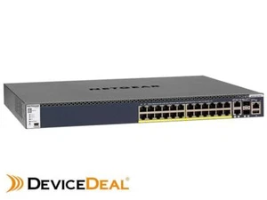 Netgear GSM4328PA-100AJS 24-Port Fully Managed Stackable Layer 3 PoE+ Switch - M - Picture 1 of 2