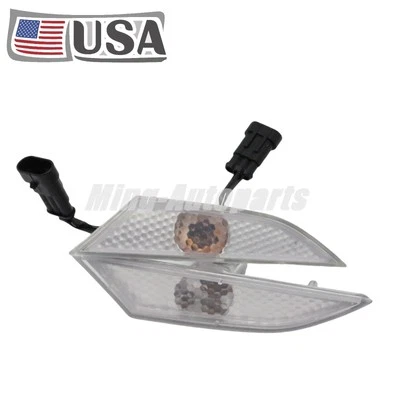 Indicador de marcador lateral de parachoques delantero 400945119D/120D 2 piezas para Lamborghini Gallardo Foto 1 de 4